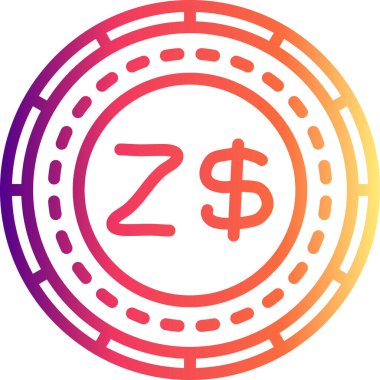 Zimbabwe Para Profesyonel Temiz Kullanıcı Arayüzü Elemanı