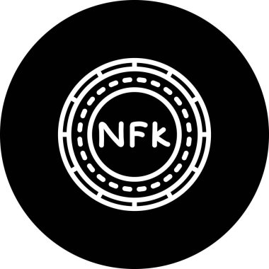 Eritre Sikkesi Minimum Düz Yaratıcı Grafik Tasarımı