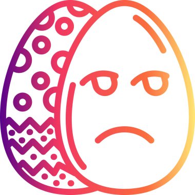 Paskalya Eğlencesiz Yumurta Dengeli Düz Sanat Özelliği