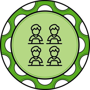 Bilgisayar Sınıfı Yüksek Kaliteli Modern Vektör Elemanı