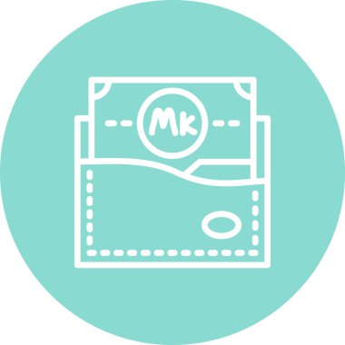 Malawi Cüzdanı Modern Düz Tasarım Özelliği