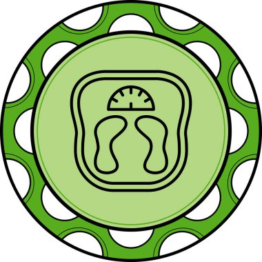 Zarif Profesyonel Düz Grafik Sembolünü Ölçekle