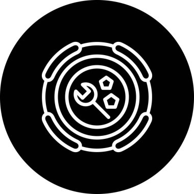 Bakım Temizlenmiş Dijital Grafik Düzeni