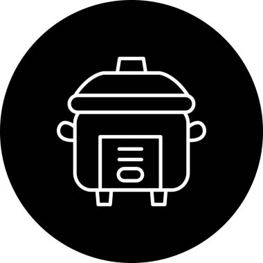 Rice Cooker Yaratıcı Yüksek Çözünürlüklü Grafik Elementi