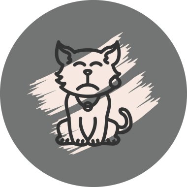 Soğuk Terli Entelektüel Özel Vektör Sanatı Objesi