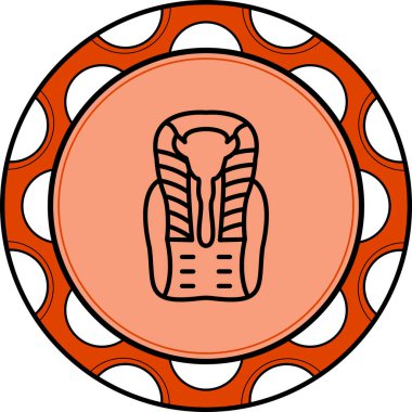 Mısır Zarif Modern Yaratıcı Sanat Sembolü