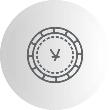 Yuan Ayrı Modern Dijital Tasarım Elemanı