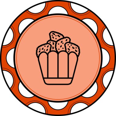 Kızarmış Tavuk Entellektüel Minimum Arayüz Tasarımı Elementi