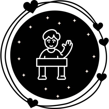 Gelişmiş İşlevsel Web Arayüzü Sembolünü Elle Yükselt