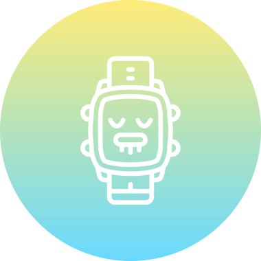 Salyalı Çevirmeli Profesyonel Markalaşma Grafik Sembolünü İzle