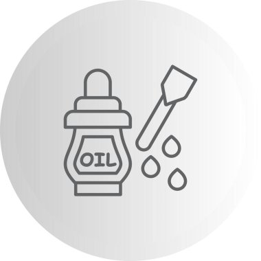 Temel Yağ Yüksek Çözünürlük Minimum Vektör Tasarımı