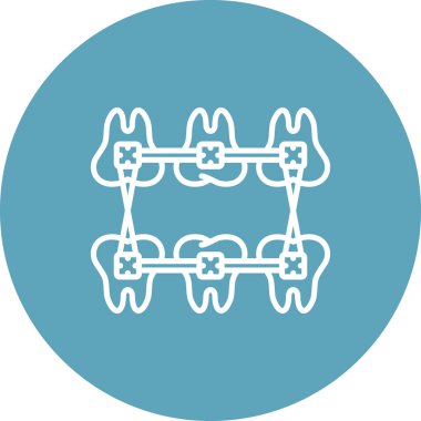 Ortodontik Gruplar Tarz Düz Kullanıcı Arayüzü Özelliği