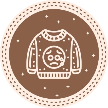 Terli Dinamik Sofistike Düz Sanat Düzeni ile Endişeli