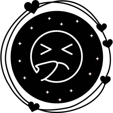 Hapşıran Entellektüel Özel Vektör Sanatı Nesnesi