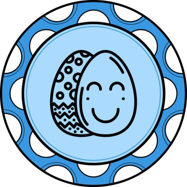 Paskalya Allık Yumurtası Profesyonel Temiz Grafik Özelliği