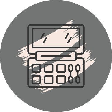 Göz falı Paleti Biçimli Özel Vektör Tasarım Varlığı