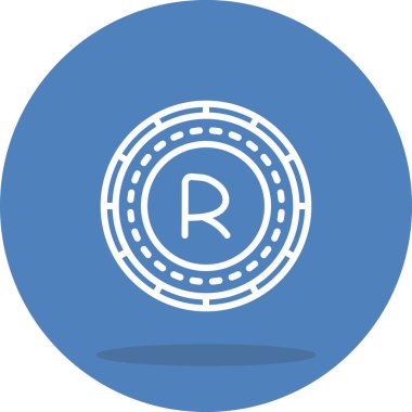 Güney Afrika Rand Bozuk Para Yenilikçi Minimum Ürün Tasarımı Düzeni