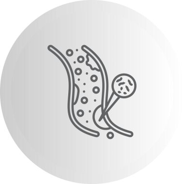 Kan Pıhtısı Yüksek Kaliteli Ölçeklenebilir Vektör İllüstrasyonu