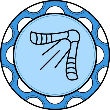 Bumerang Stili Profesyonel Yaratıcı Sanat Nesnesi