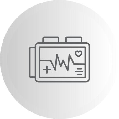 Pulse Oximeter Modern Düz Vektör Tasarımı