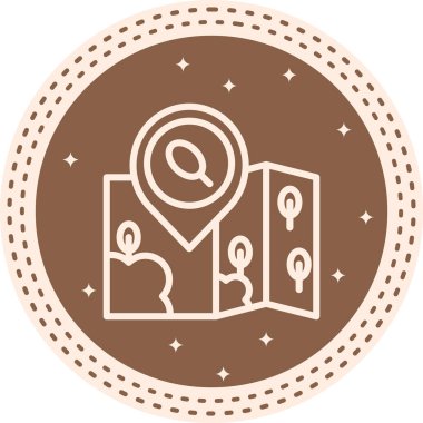 Konum Push Pin Dengeli Profesyonel Düz Sanat Düzeni