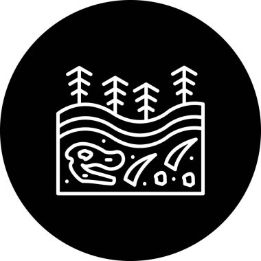 Fosiller Yeraltı Dinamik Sofistike Düz Sanat Düzeni