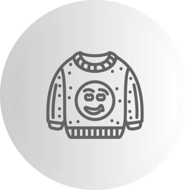 Sırıtma Zarif Çağdaş Dijital Grafik Özelliği