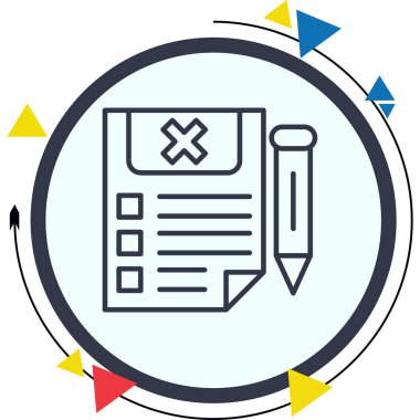 Belgeler Yaratıcı Minimum Vektör Sanat Özelliğini İptal Et