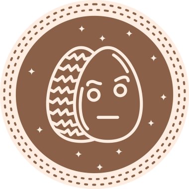 Paskalya Kaşları Profesyonel Yumurta Yenilikçi Düz Tasarım Düzeni