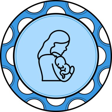 Emziren Anne Yaratıcı Eşsiz Ürün Tasarım Elemanı