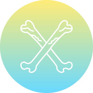 Kemik En Yüksek Kaliteli Grafik Sembolü