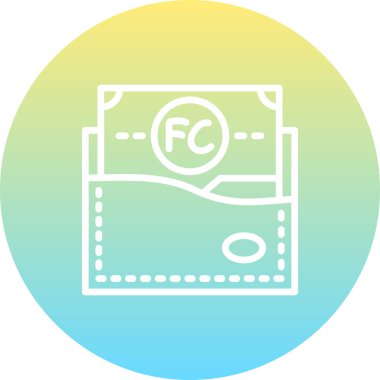 Cumhuriyet Kongo Cüzdanı Gelişmiş Yaratıcı Arayüz Grafik ŞekliName