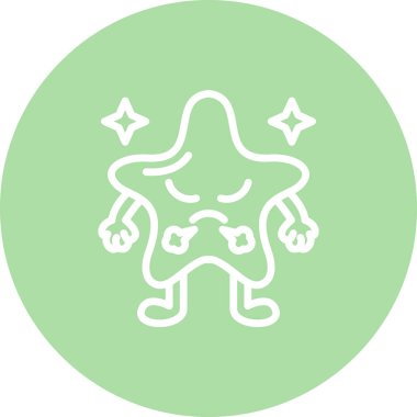 Buharlı Yıldız Parlak Modern Yaratıcı Sanat Düzeni