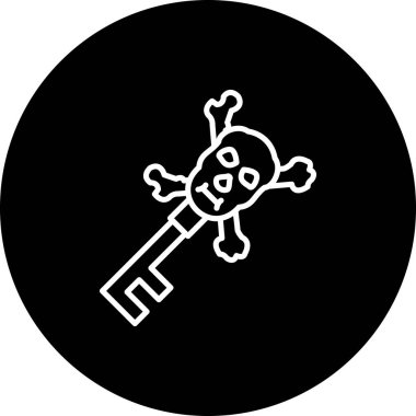 Kurukafa Anahtarı Yüksek Çözünürlüklü Sanat Sembolü