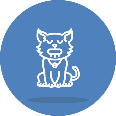 Salyalı Kedi Stili Profesyonel Yaratıcı Sanat Objesi