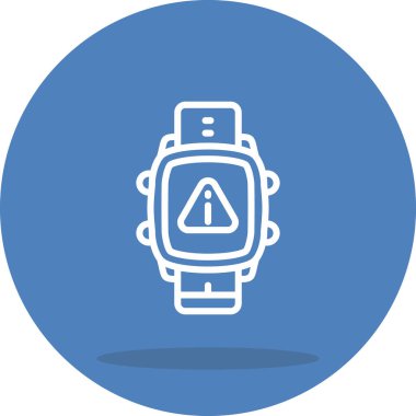 Akıllı Saat Hatası Yüksek Kalite Özel Vektör Tasarımı