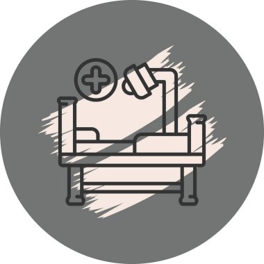 Hastane Yatak Tarzı Düz Kullanıcı Arayüzü Özelliği