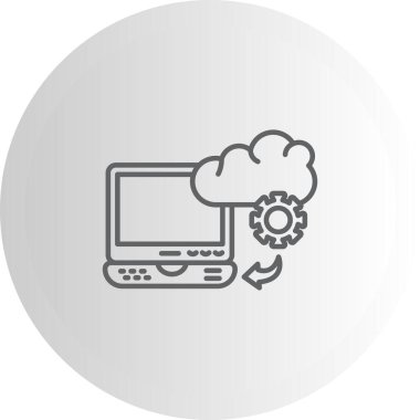 Bulut Ağı Modern Dijital Tasarım Elemanı