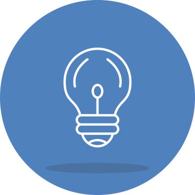 Fikir Zarif Profesyonel Düz Grafik Sembolü