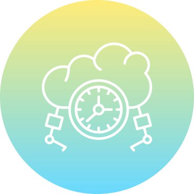 Bulut Gerçek Zaman Eşgüdümlü Zarif Modern Sanat Düzeni