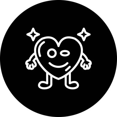 Flirty Heart Minimum Gelişmiş Marka Tasarım Servisi