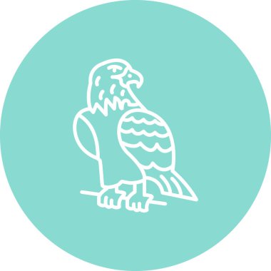 Kartal Dinamik Modern Yaratıcı Vektör Varlığı