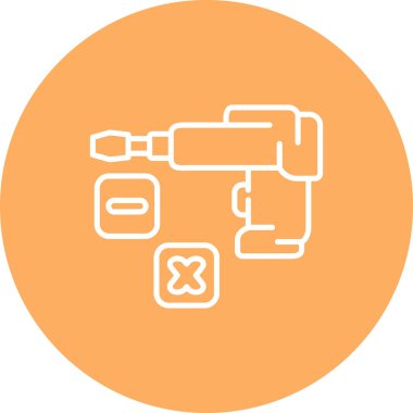 Çarpışma Sürücüsü Ayrı Profesyonel Yaratıcı Grafik Elementi