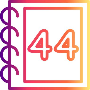 Matematik Kırkdört Zarif Rafine Ürün Tasarım Varlığı