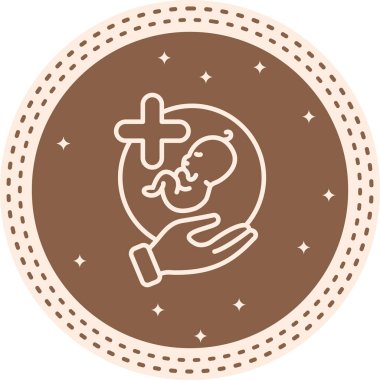 Pediyatrik Hastane İmza Tarzı İşlevsel Web Arayüzü Elementi