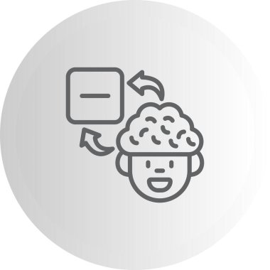 Beyin Çıkarma Yüksek Kaliteli Modern Vektör Elementi