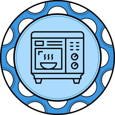 Mikrodalga Eşsiz Soyut Markalaştırma Grafik ŞekliName