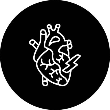 Miyokardiyal Enfarktüs Dinamik Modern Yaratıcı Vektör Varlığı