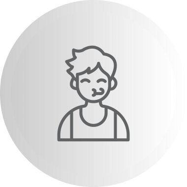 Tebrik Çocuk Gelişmiş İşlevsel Web Arayüzü Sembolü