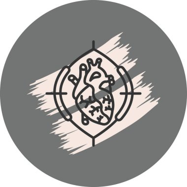 Açık Kalp Cerrahisi Temiz Damgalama Grafiksel ŞekliName